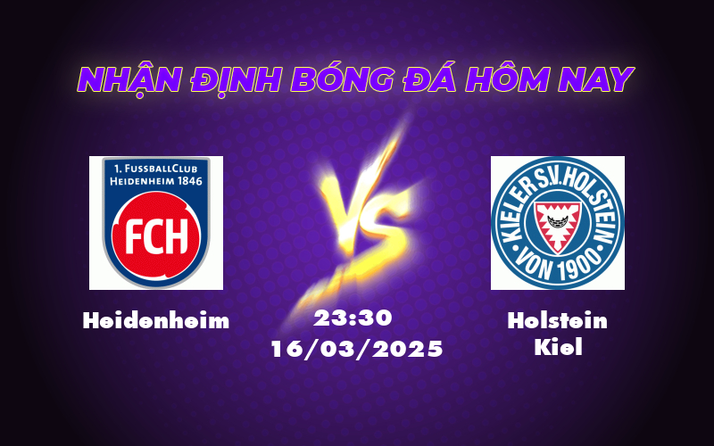 heidenheim holstein kiel 16 03 bundesliga