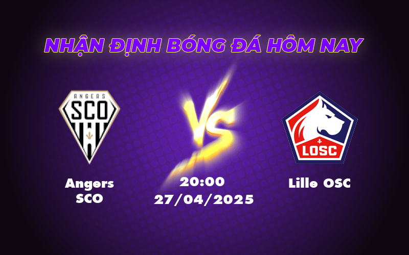angers sco lille osc 27 04 ligue 1